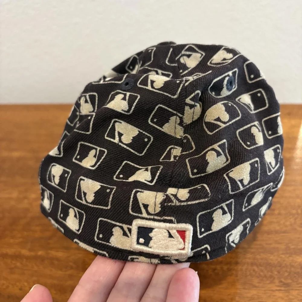 Boston Red Sox Fitted Hat Mens 7 1/4 Black MLB 59Fifty New Era‎ Wool Batterman